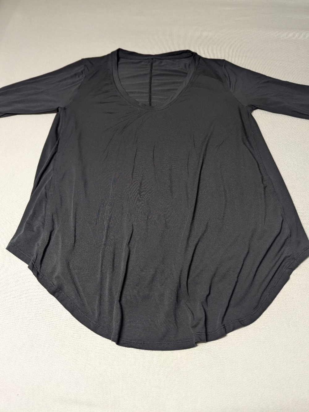 Lululemon Draped Bum Covering Long Sleeve Tee - Size Medium